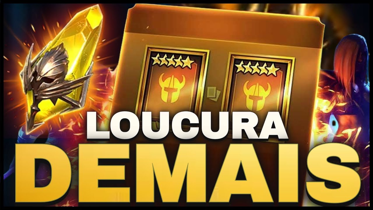 NEM PARECE EU... ABERTURA DE SAGRADOS LENDÁRIO DUPLO | Raid: Shadow Legends