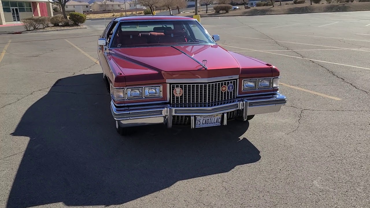 1975 Cadillac Coupe deVille, 29K original miles