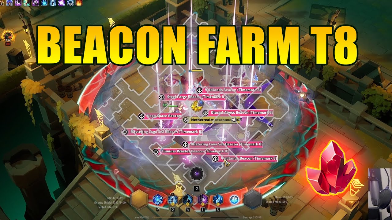 NO PETS REQ T8 Beacon Farming Void Chart BEST YET | Printing FE | #torchlightinfinite #vorax #FE