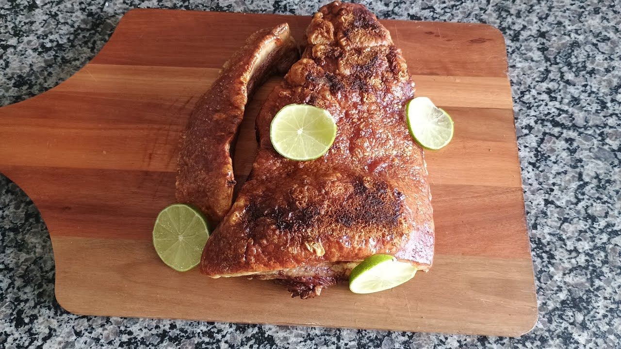 Barriga de  porco pururuca 🐷🥩🍋‍🟩da vovó iaiá 😋🧓