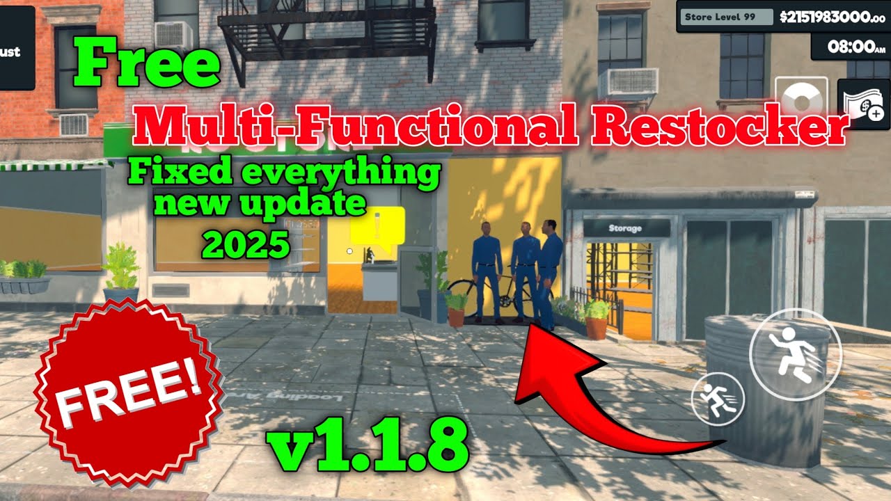 Supermarket Simulator 1.1.8 Mein Free Multi-Functional Restocker Kaise Paayein – Naya Trick 2025!