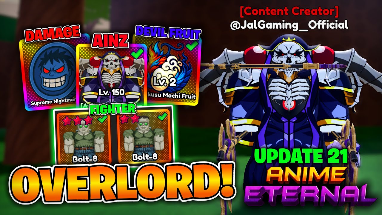 The Ultimate Grind: Unlocking the Most OVERPOWERED Fighter and Items in Anime Eternal! Update