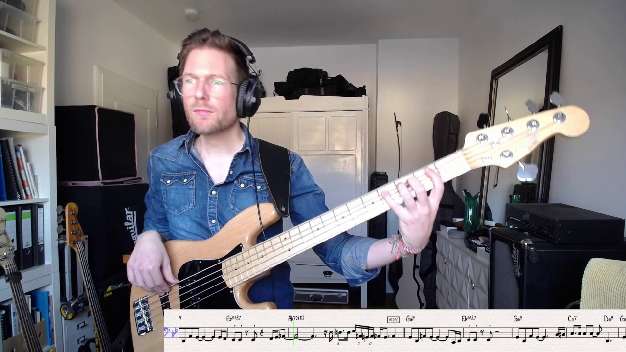 Don't make me wait - Anthony Jackson Bass Cover - Fender American Pro Jazz Bass - Full Transcription