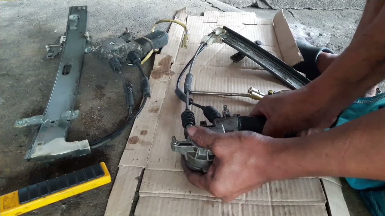 How to Repair POWER WINDOW of Kia Pride