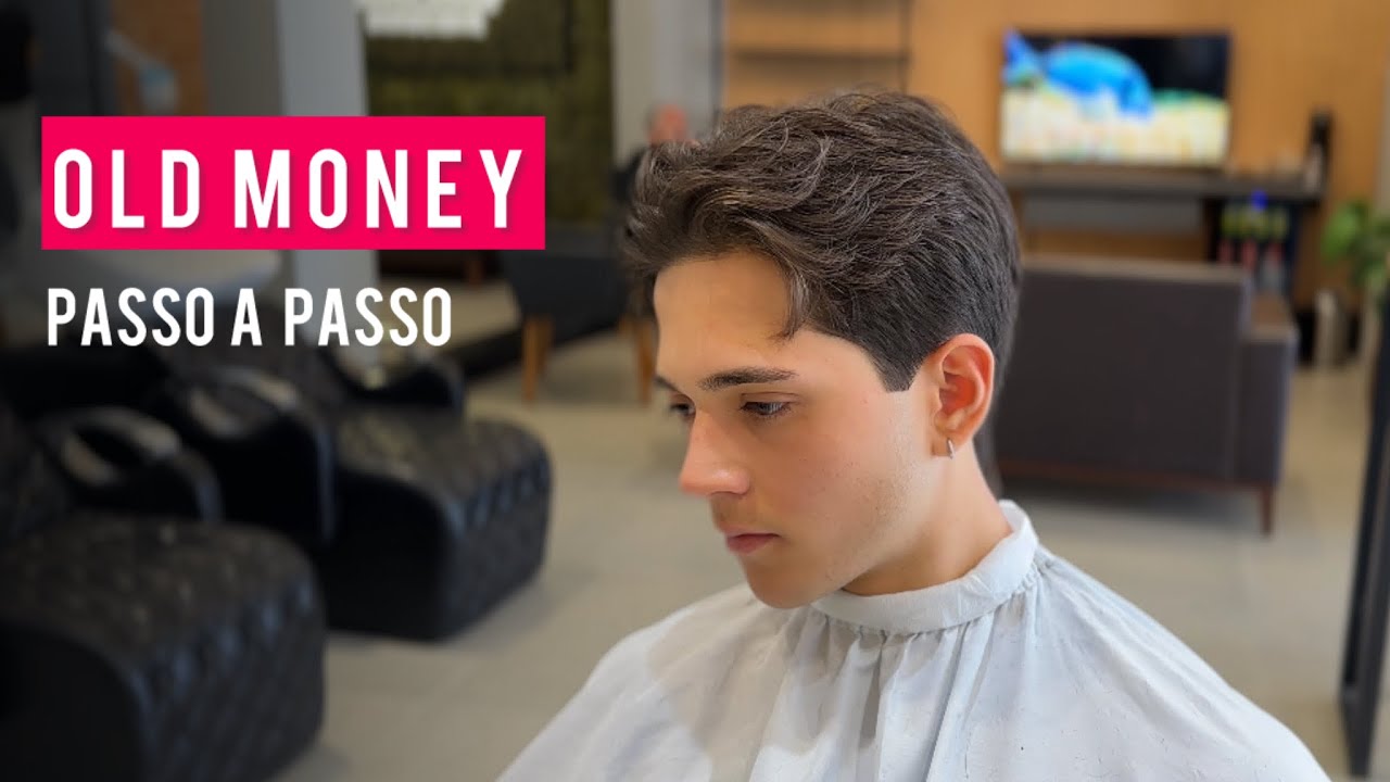 COMO FAZER O CORTE OLD MONEY TODO NA  TESOURA  (passo a passo detalhado)