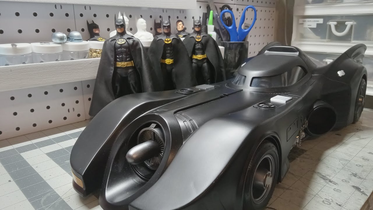mcfarlane batmobile custom interior
