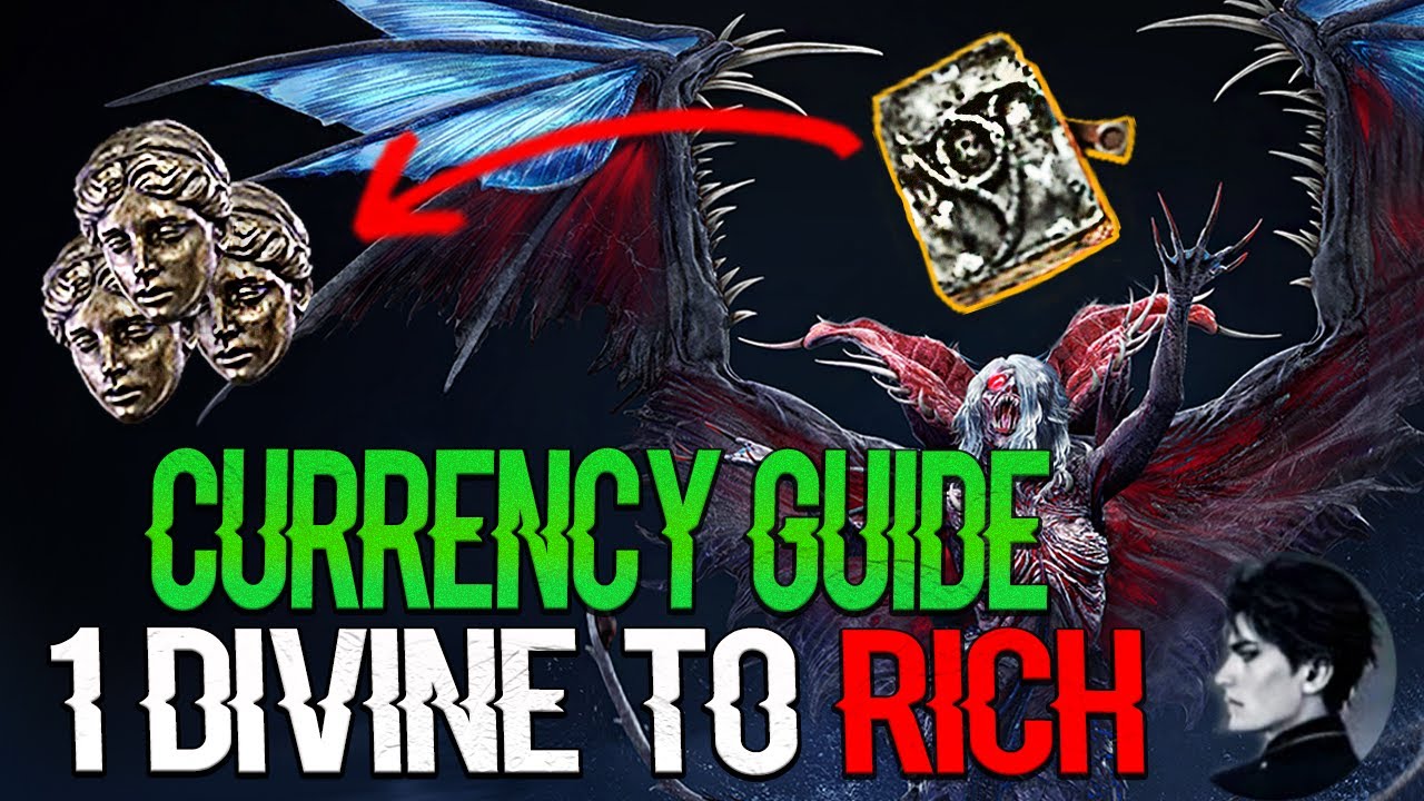 How Any Noob Can Get RICH With Just 1 Divine and Playing The Game - Currency Guide - Path of Exile 2