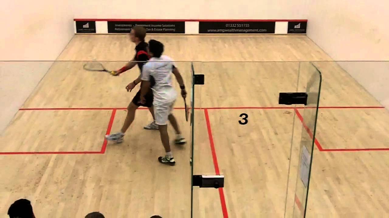 Video of Duffield's Nick Matthew v Pontefract's Saurav Ghosal Premier Squash League 22 Oct 2013