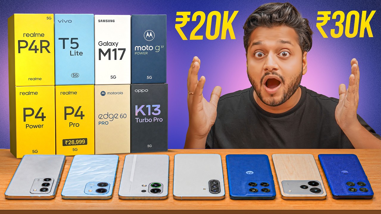Best Smartphones Under ₹20,000 to ₹30,000 in 2026 🔥 Top 10 Phones You Should Buy!