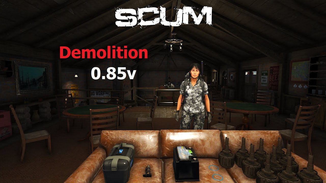 Scum 0.85 Demolition is easy