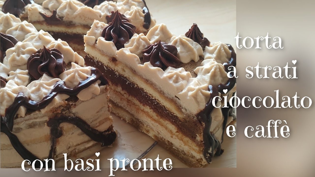 TORTA CIOCCOLATO E CAFFE' FACILISSIMA