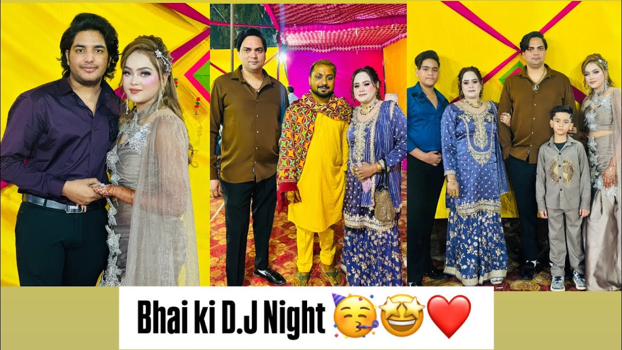 D.J night vlog ❤️😍