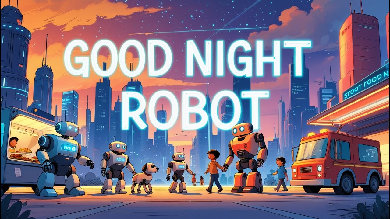 Good Night Robot 🤖Magical Bedtime Stories Celebrating the World of Robots