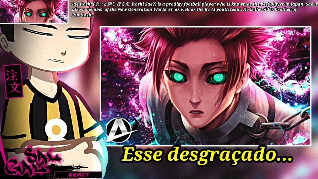 🇧🇷 (AS) Ao Ashi React ( ABSOLUTO | Blue Lock | Itoshi Sae | &lrm;&lrm;@AniRap )