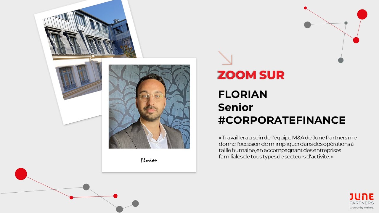 Zoom sur Florian, Senior