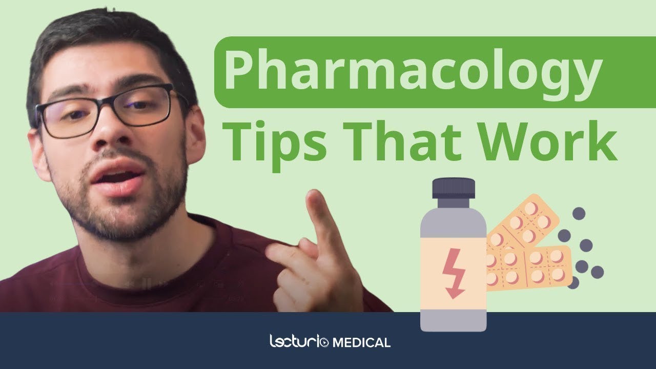 Study Smarter: Pharmacology Tips for Students 🧠