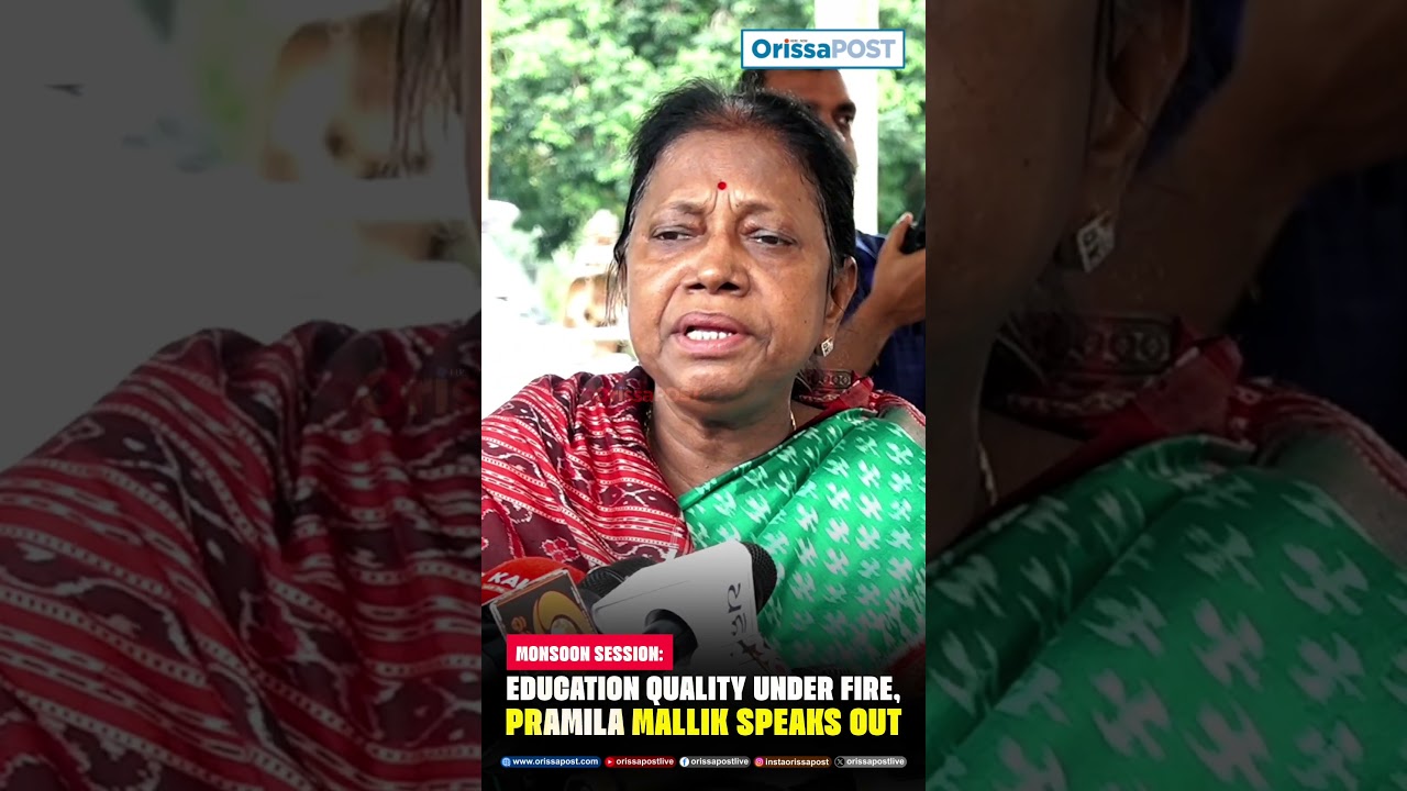Pramila Mallik Raises Textbook Errors, Education Quality In Odisha Assembly