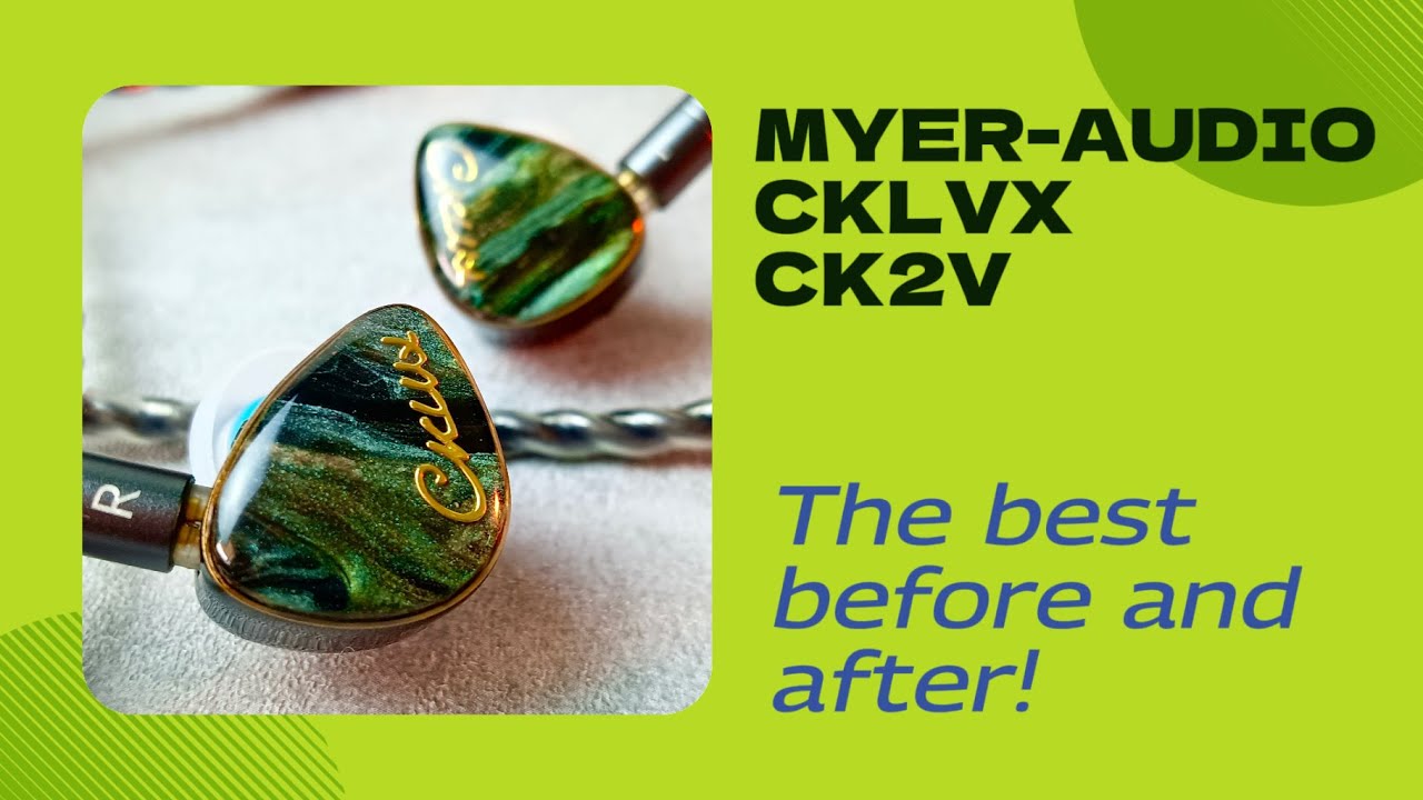 MYER-AUDIO CKLVX CK2V: Лучшие до и после!