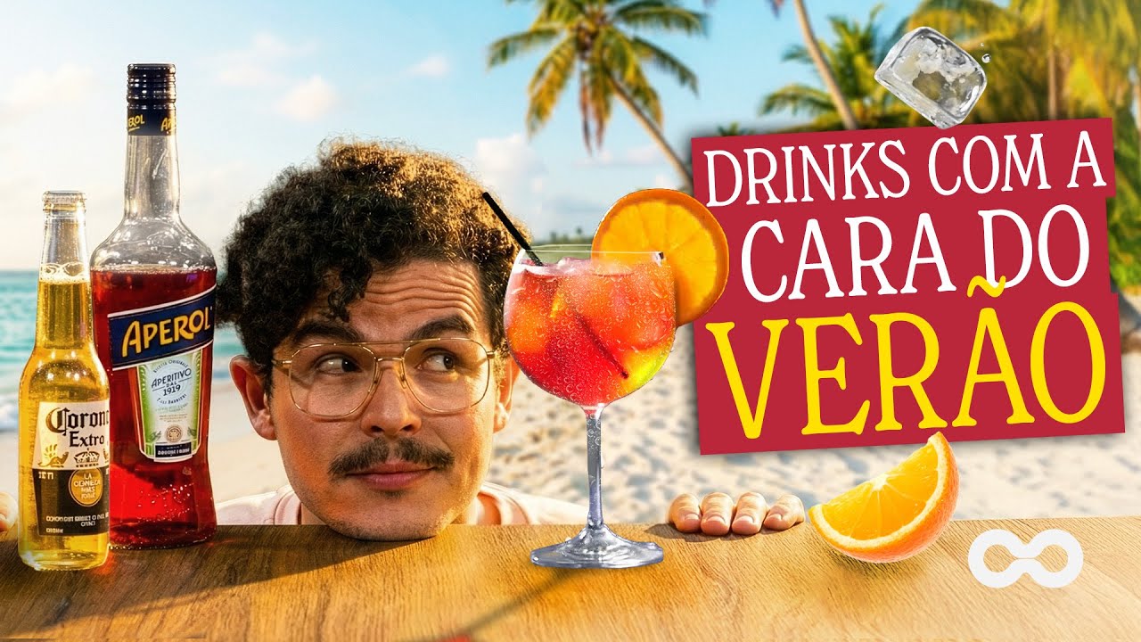 APERONA: Aperol SPRITZ com CORONA, Cozumel e Caipirinha de Cachaça com CERVEJA | Drinks de Verão