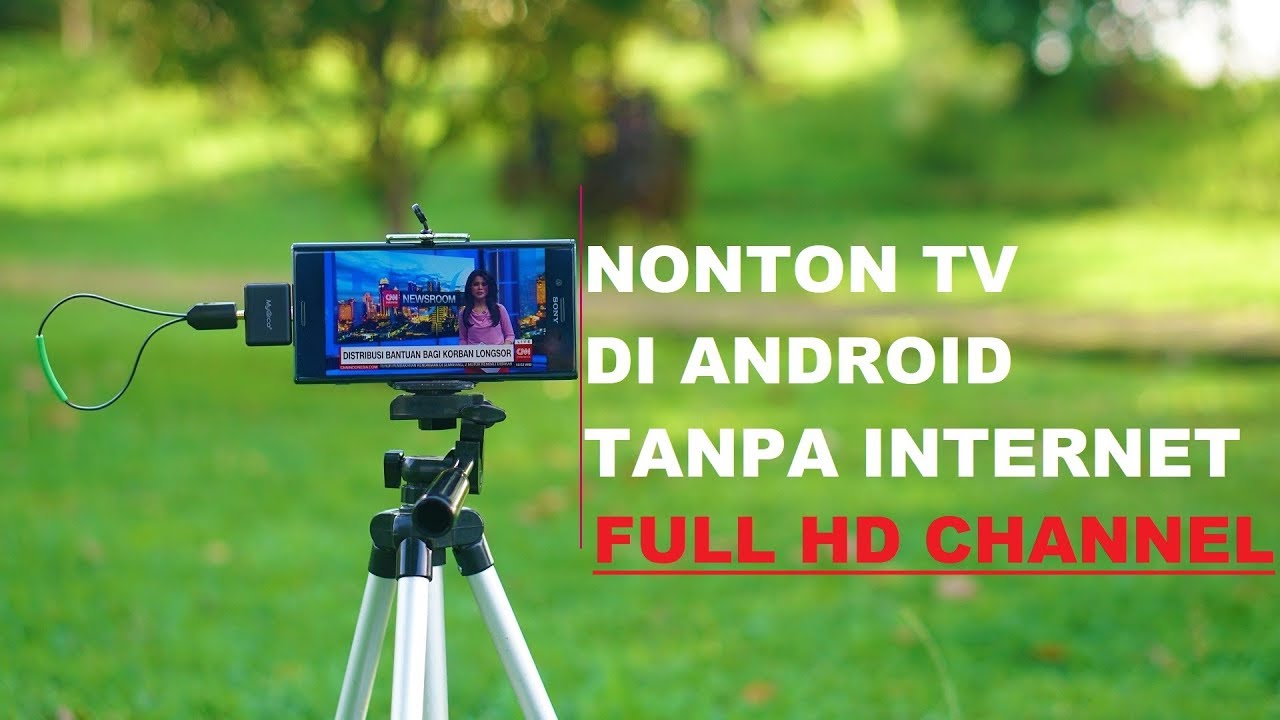 NONTON TV TANPA KUOTA INTERNET | Review Mygica Android TV Tuner Digital DVB-T2 Receiver