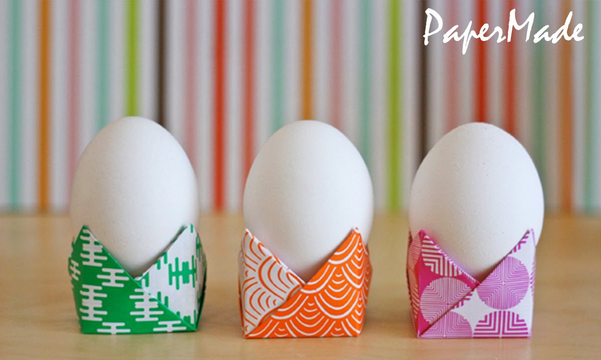 How to make a Egg Holder Origami | Easy Tutorial | PaperMade