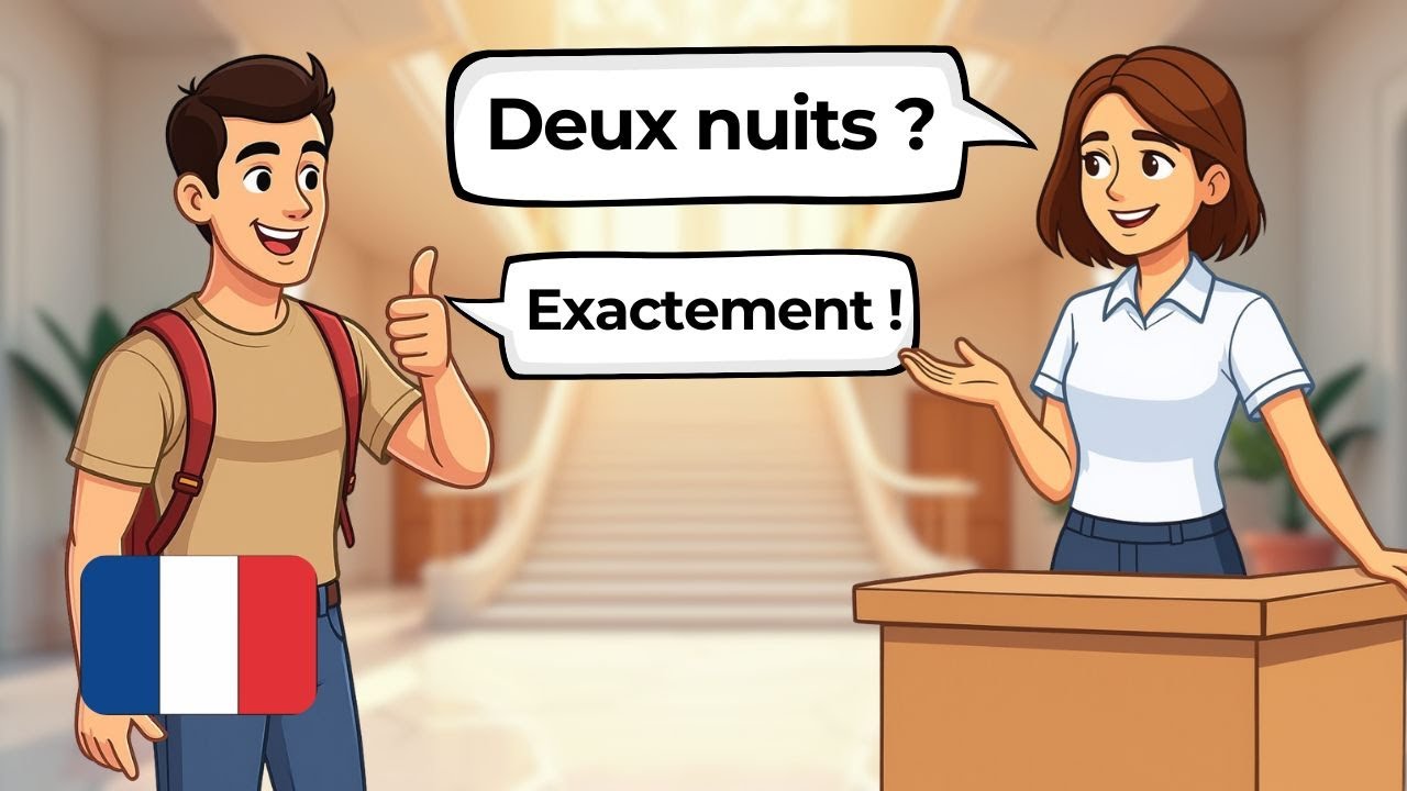 Learn French with Easy Conversations | Hotel Dialogues