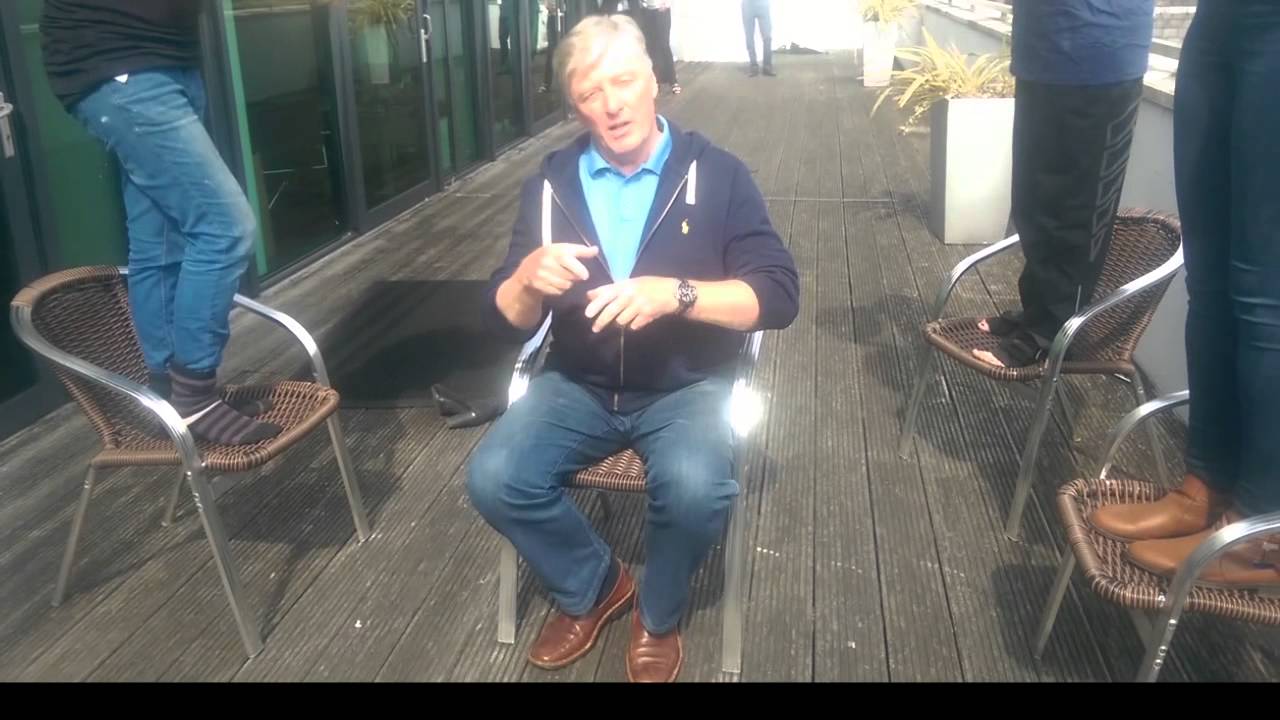 Pat Kenny does the ice bucket challenge