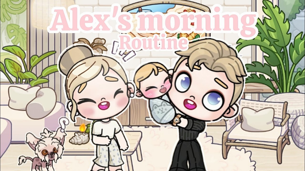 ⊹ ࣪ ˖ Alex's morning routine!! ۶۟ৎ | Avatar world  pazu | 