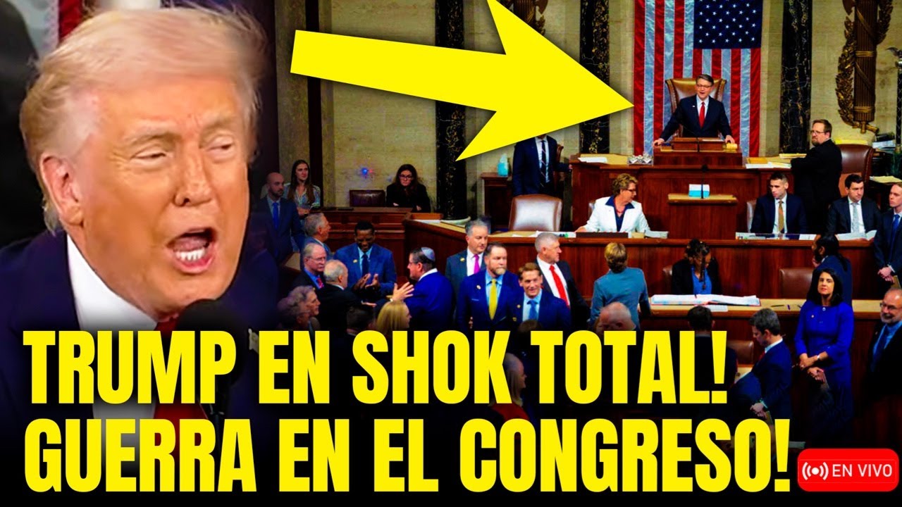 🚨 TRUMP PIERDE LA GUERRA Y EL CONGRESO DE EEUU SE LE REBELA