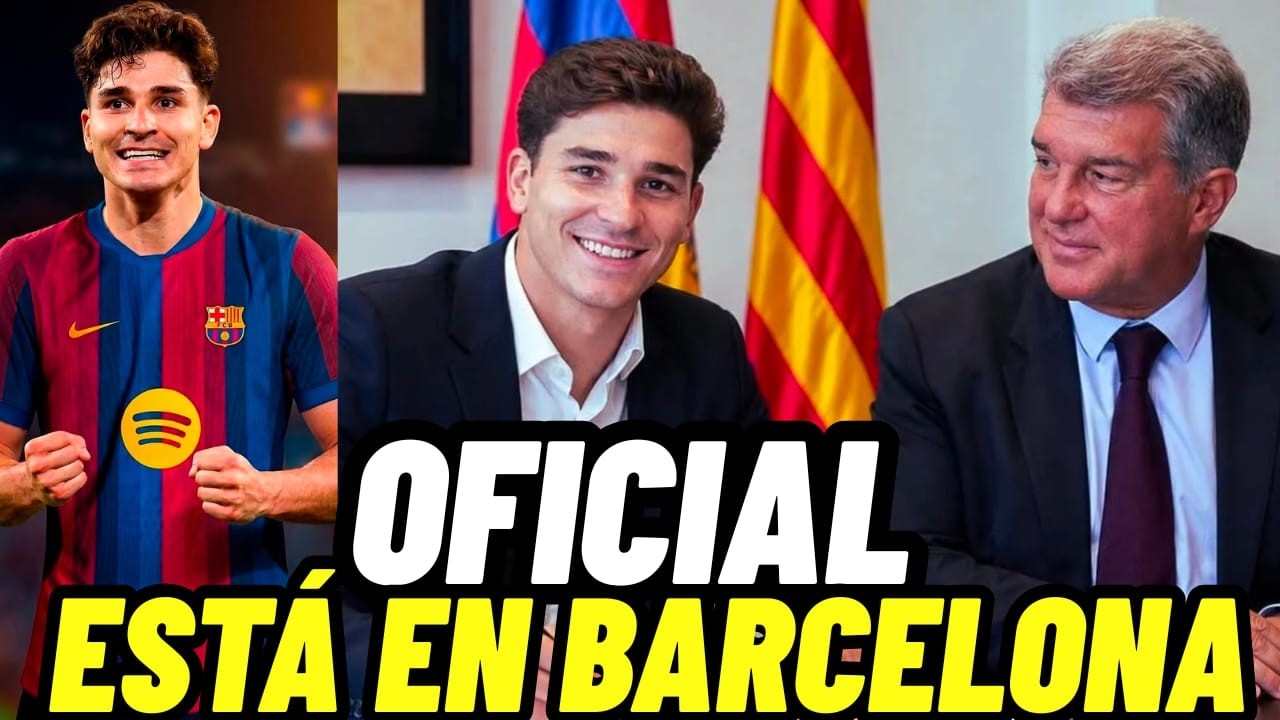 OFICIAL - JULI&Aacute;N ALVAREZ EN BARCELONA - SER&Aacute; CUL&Eacute;