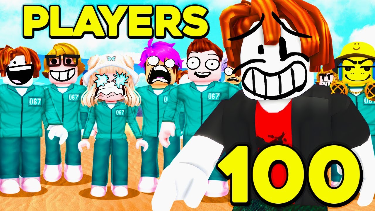 O ROUND 6 COM 100 PESSOAS É PERIGOSO 🥵 (Jogo Mais Caótico do Roblox)