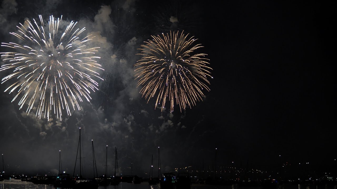 Feuerwerk Kreuzlingen 2019 in 4k
