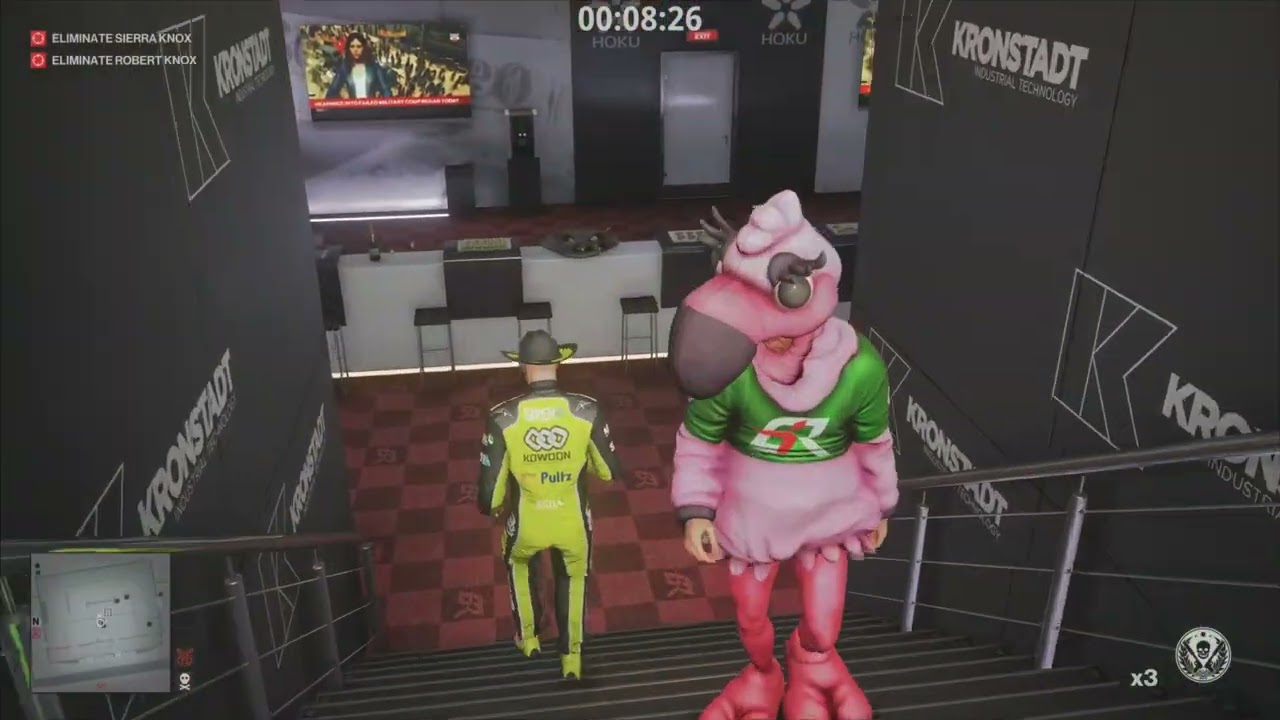 Hitman 2 El Ladron del Trueno, El Rival, Figura, 47 en la Escala Scoville