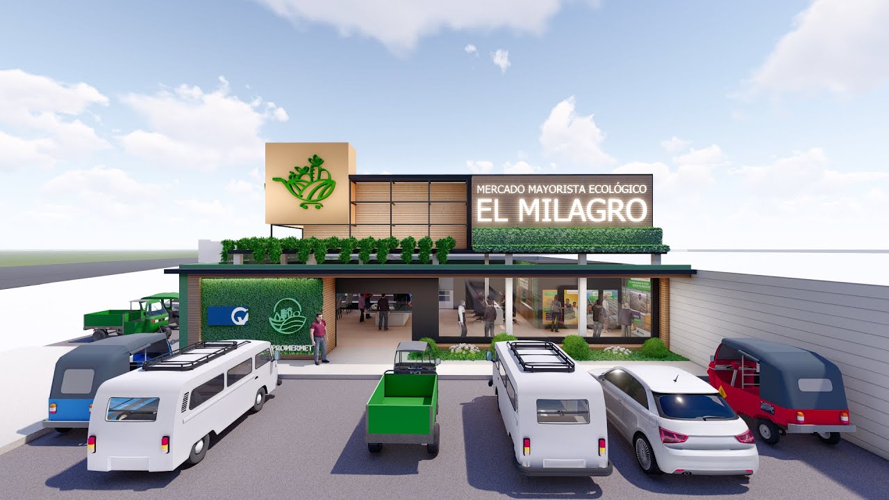 CASETA DE VENTAS 'MERCADO MAYORISTA ECOLÓGICO EL MILAGRO'