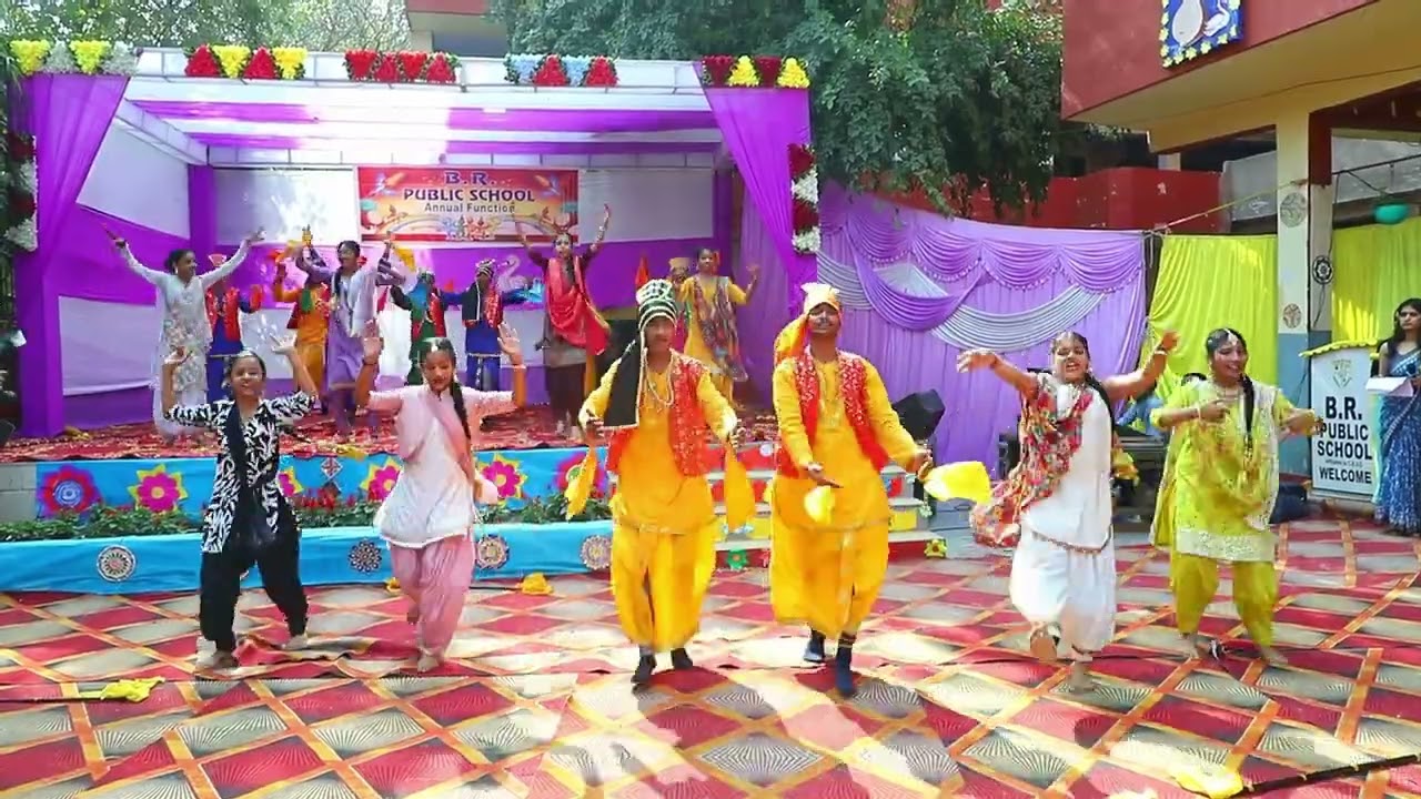 Kalrav: Voices of Young Minds I Punjabi Dance I B.R.Public School