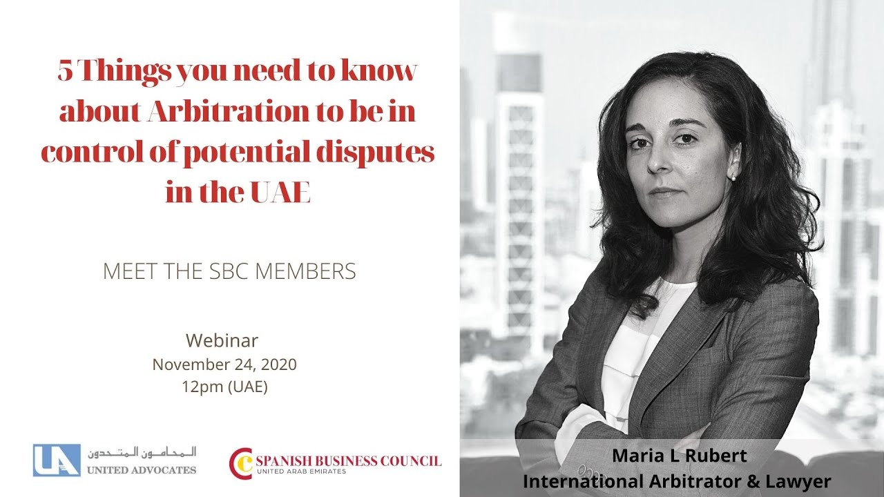 5 THINGS you need TO KNOW about ARBITRATION in the UAE