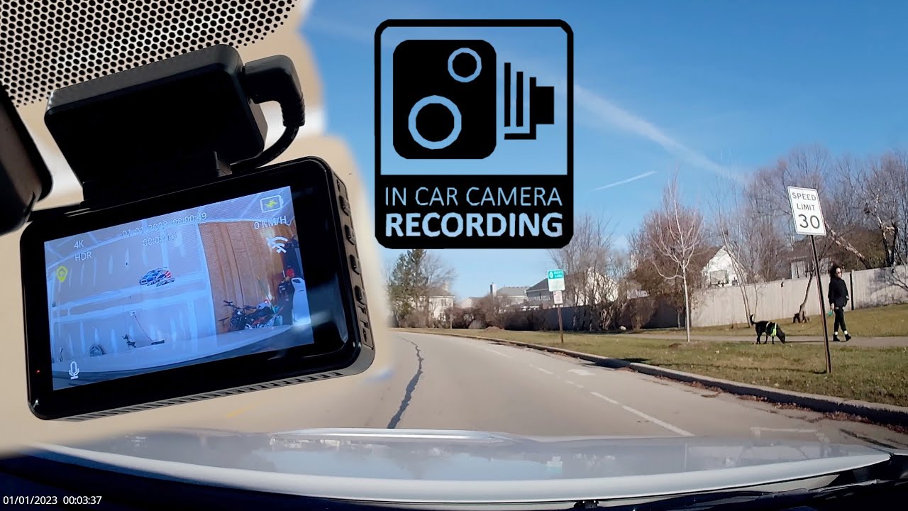 Janworld 4K + 1080P Dual Dash Cam for your car (Unboxing, Review, POV)