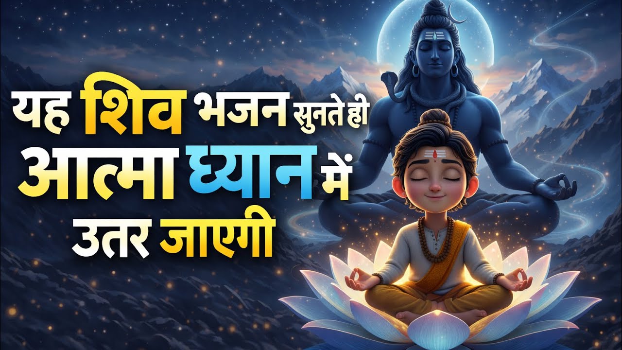 यह शिव भजन सुनते ही आत्मा ध्यान में उतर जाएगी | Peaceful Shiv Bhajan | Deep Meditation