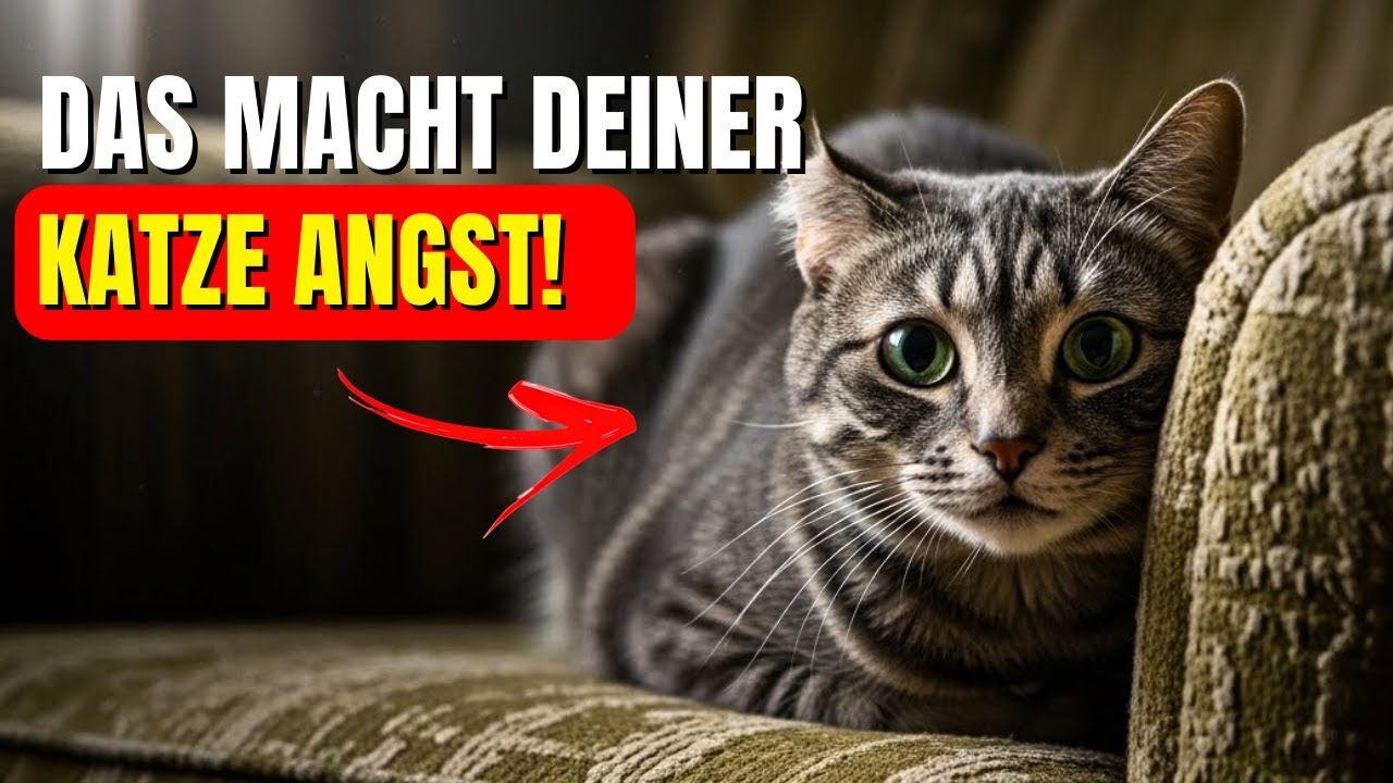 Wissenschaftler warnen: Diese 8 Dinge könnten Ihrer Katze Angst machen, ohne dass Sie es merken!