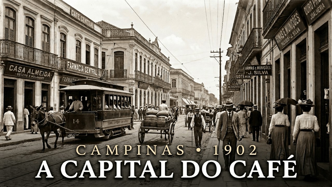 Campinas nos anos 1900: Quando Era a Capital do Caf&eacute; e Mais Rica Que S&atilde;o Paulo