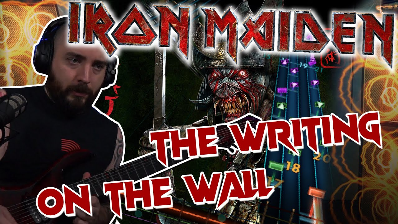 Iron Maiden - The Writing on The Wall | First Reaction and Lead Guitar Cover | Rocksmith 2014 CDLC