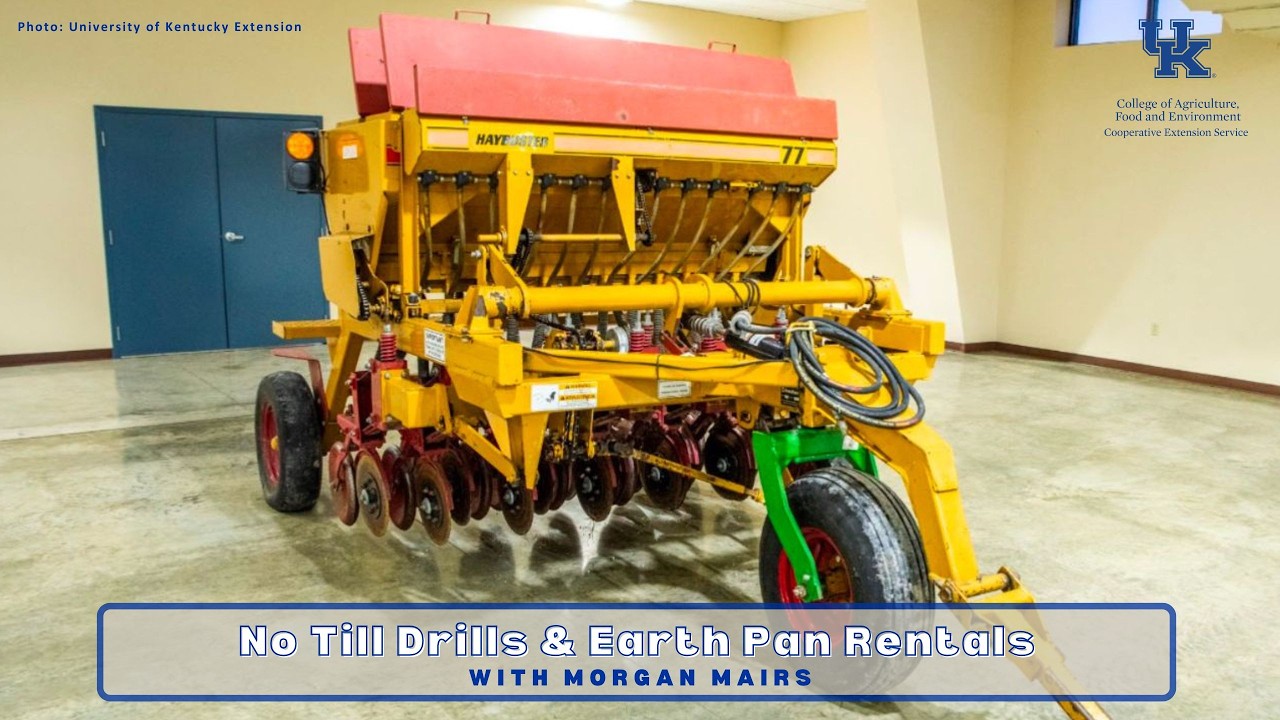 No-Till Drills & Earth Pan Rentals