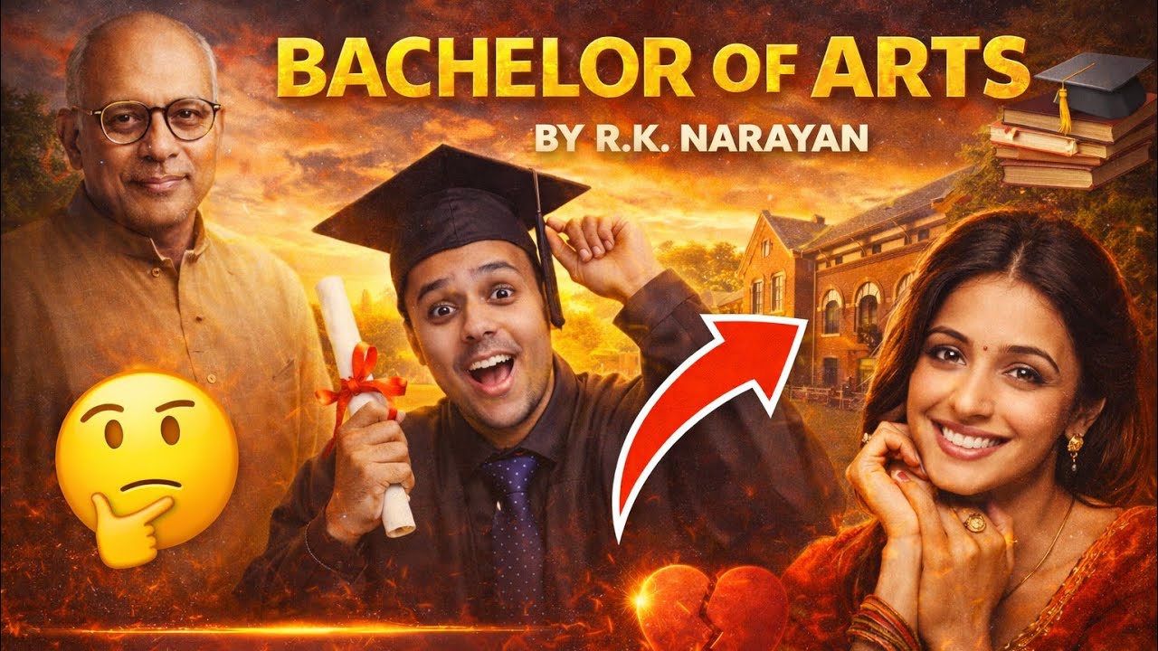 THE BACHELOR OF ARTS - BY R. K. NARAYAN (ENGLISH). FULL SUMMARY AND MOVIE.