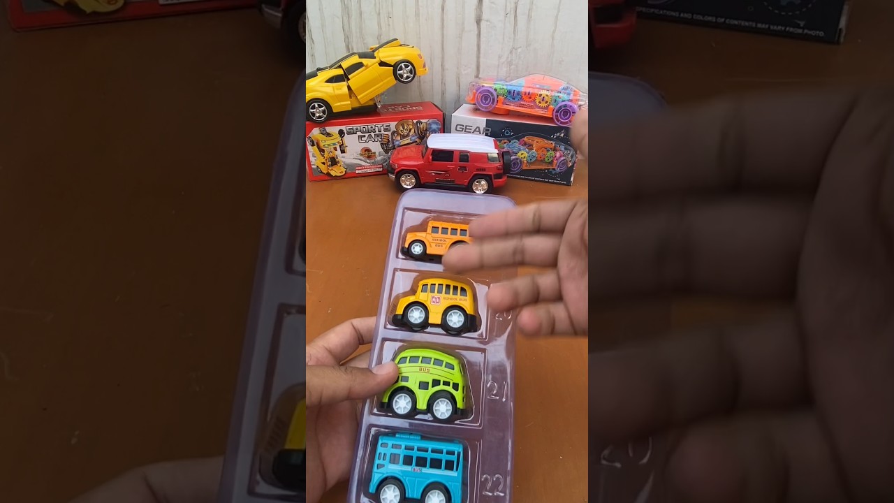 ASMR Unboxing and Testing Tayo Cars, Nana, Gani, Rogi, Lani ASMR No Talking #automobile #toys #asmr