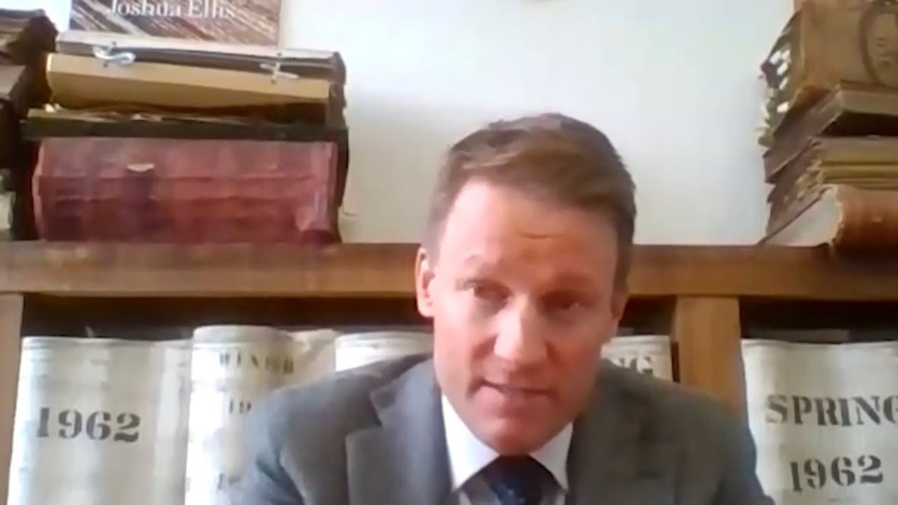 Ollie Platts, the MD of Joshua Ellis for British Textile Week