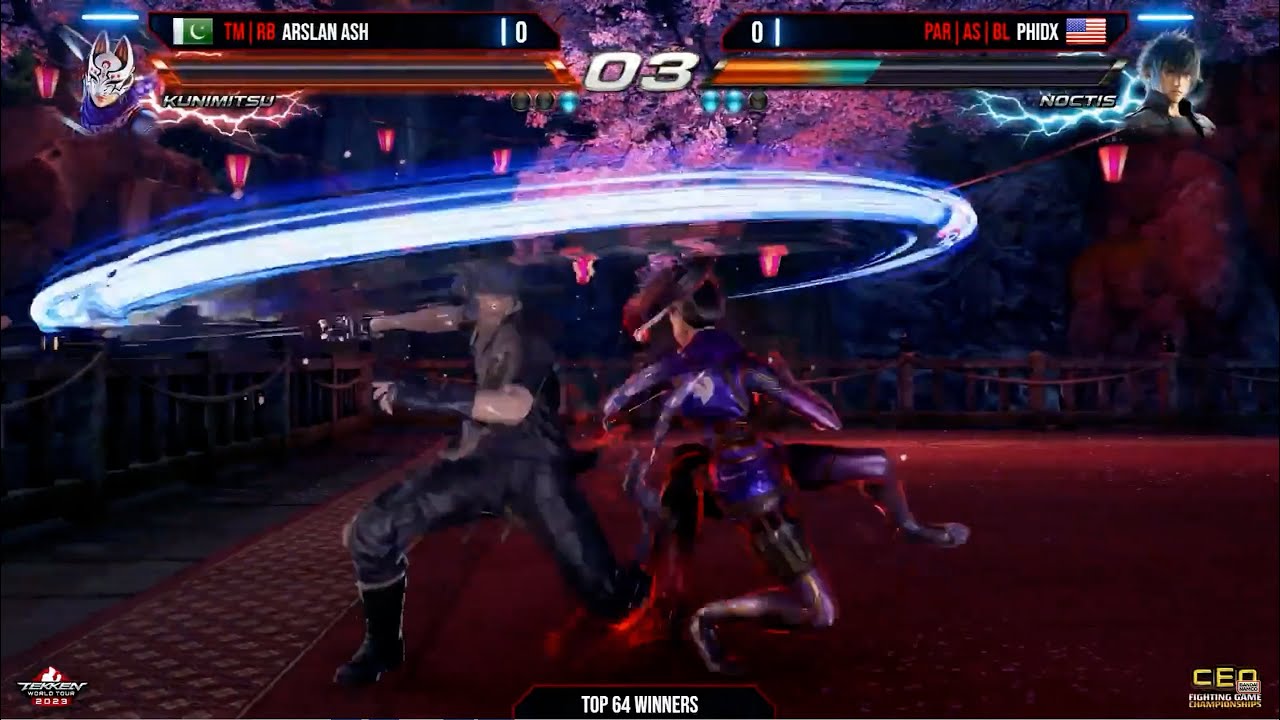 Tekken 7 - CEO 2023 Арслан Эш против Phidx