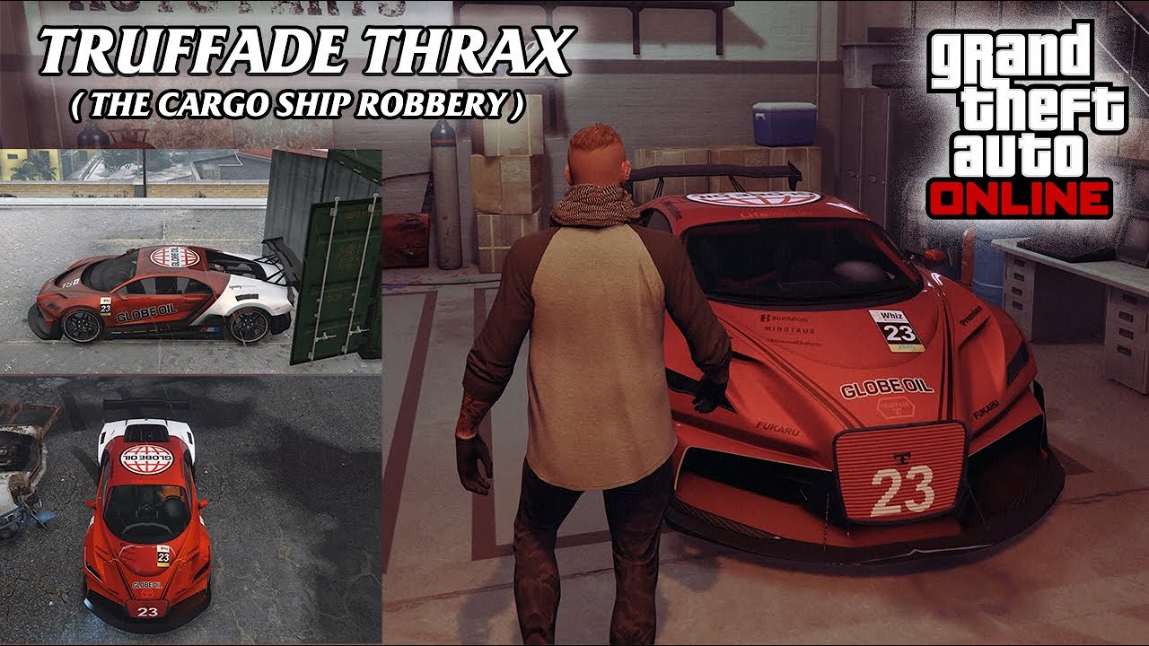 $398,000 Heist! Stealing the Truffade Thrax from the Cargo Ship | GTA Online 🚢💎