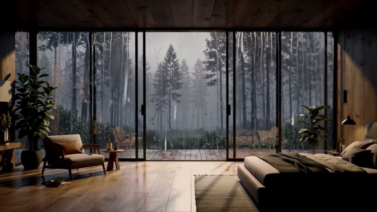 Deep Sleep Guaranteed: The Ultimate Rain & Piano Bedroom Soundscape