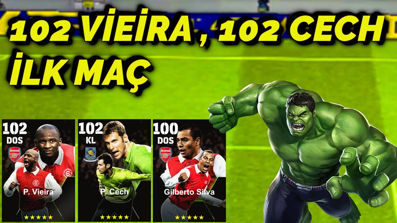 102 P. VİEİRA , 102 CECH İLK MAÇ ! FARKETMEZ GEL MERT İLE COME BACK MAÇI (eFootball 2024 Mobile)