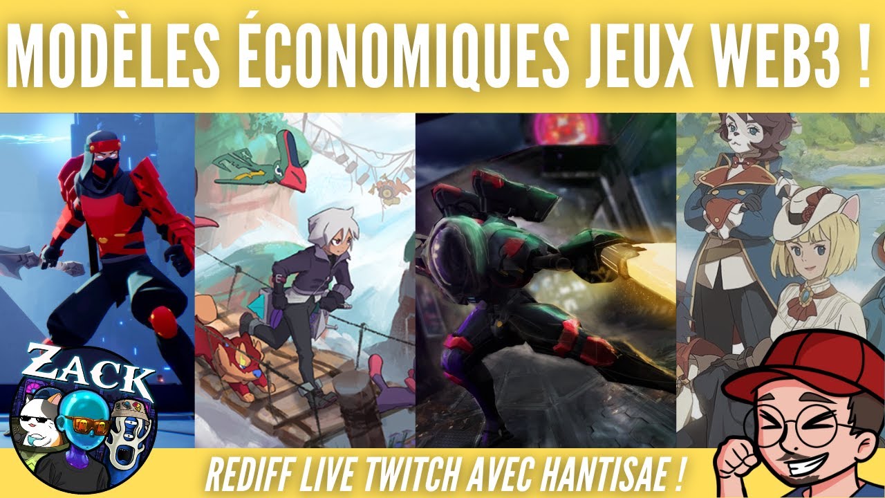 Rediff live : Les diff&eacute;rents mod&egrave;les &eacute;conomiques des jeux crypto
